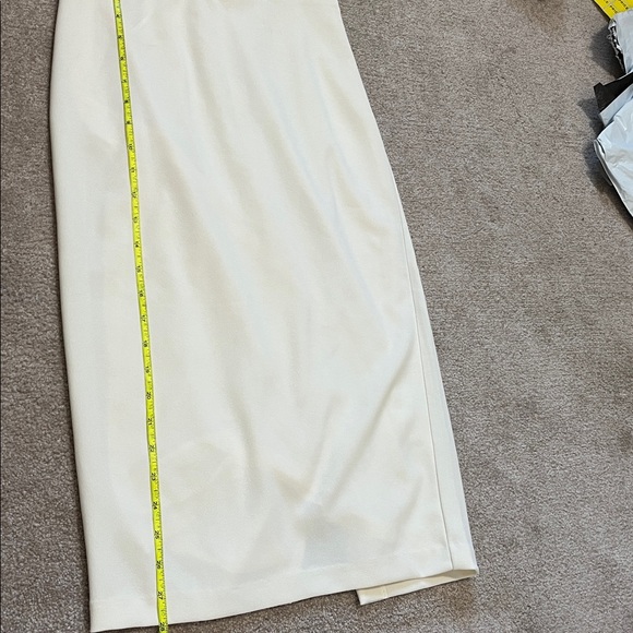 Express NWT Ivory High Mock Neck Modest Sheath Dress Size XS - Picture 12 of 12